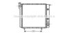 AVA QUALITY COOLING RT2072 Radiator, engine cooling
